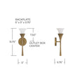 CAPITAL LIGHTING, NOLA SCONCE, WALL SCONCES