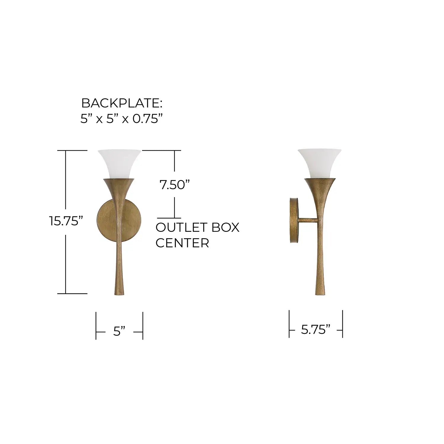 CAPITAL LIGHTING, NOLA SCONCE, WALL SCONCES