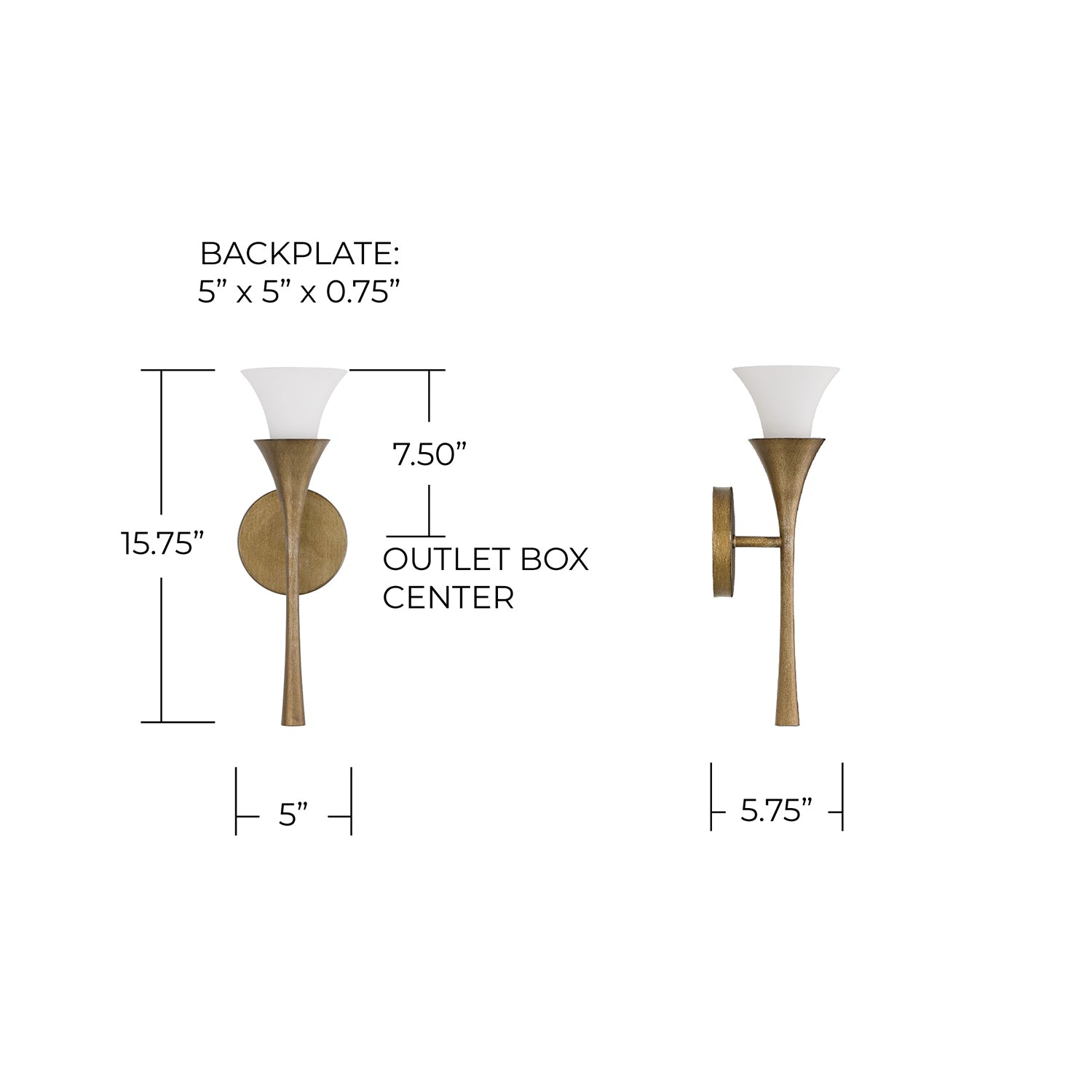 CAPITAL LIGHTING, NOLA SCONCE, WALL SCONCES