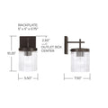 CAPITAL LIGHTING, VAUGHN SCONCE, WALL SCONCES