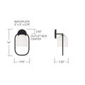 CAPITAL LIGHTING, ZEEK SCONCE, WALL SCONCES