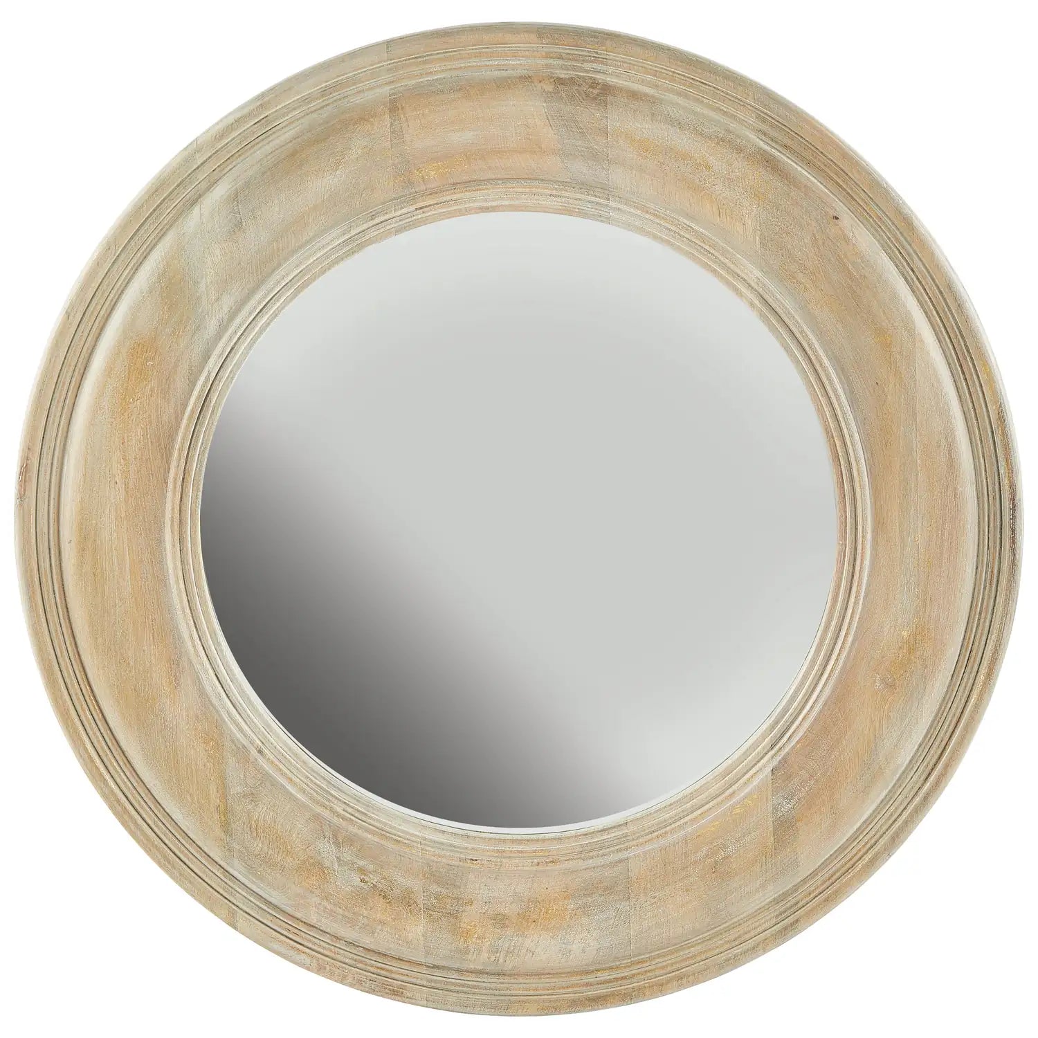 CAPITAL LIGHTING, MIRROR WHITE WASHED WOODEN MIRROR, MIRRORS