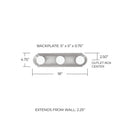 CAPITAL LIGHTING, ALICE VANITY, VANITY LIGHT