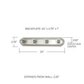 CAPITAL LIGHTING, ALICE VANITY, VANITY LIGHT