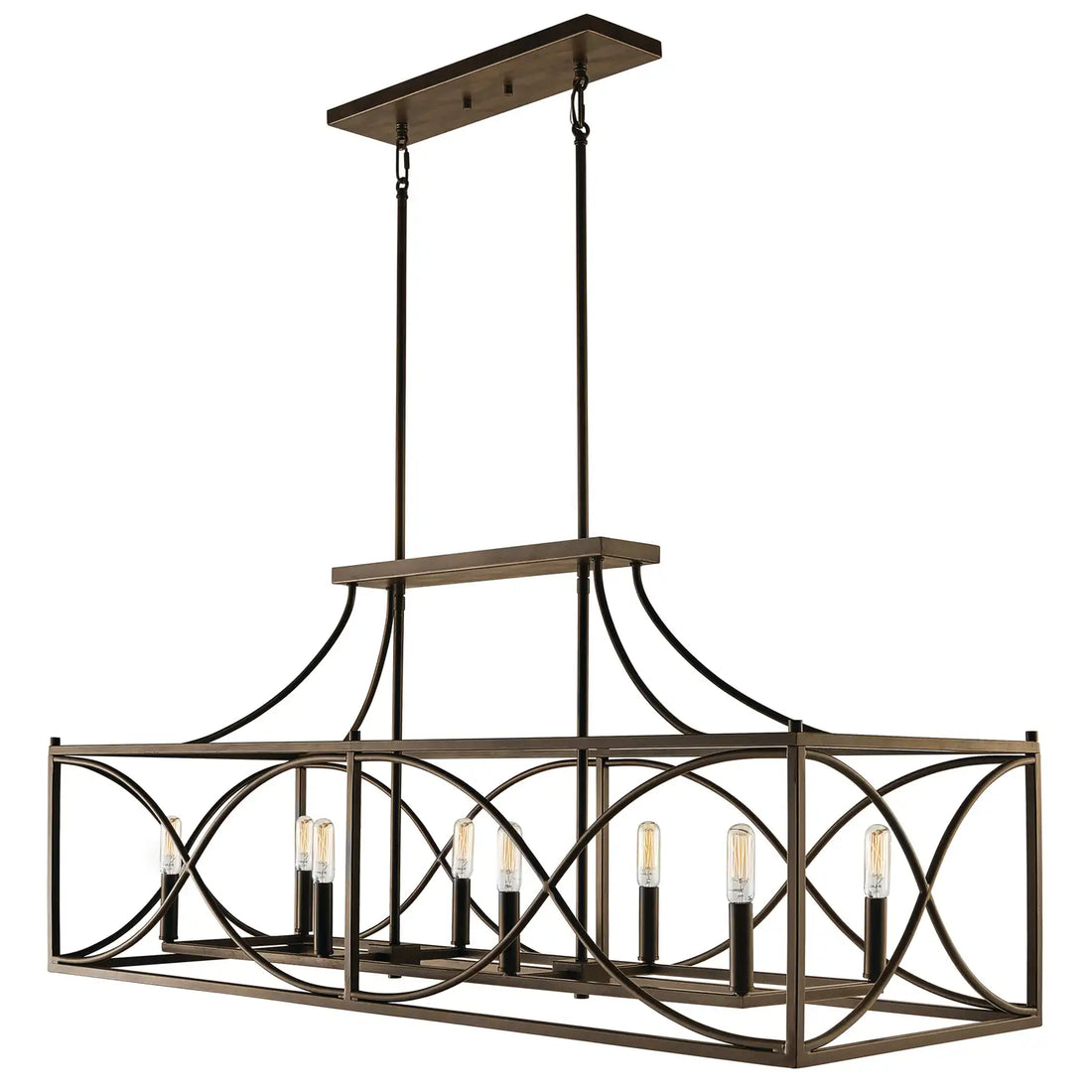 CAPITAL LIGHTING, TYBEE LINEAR CHANDELIER, LINEAR LIGHT