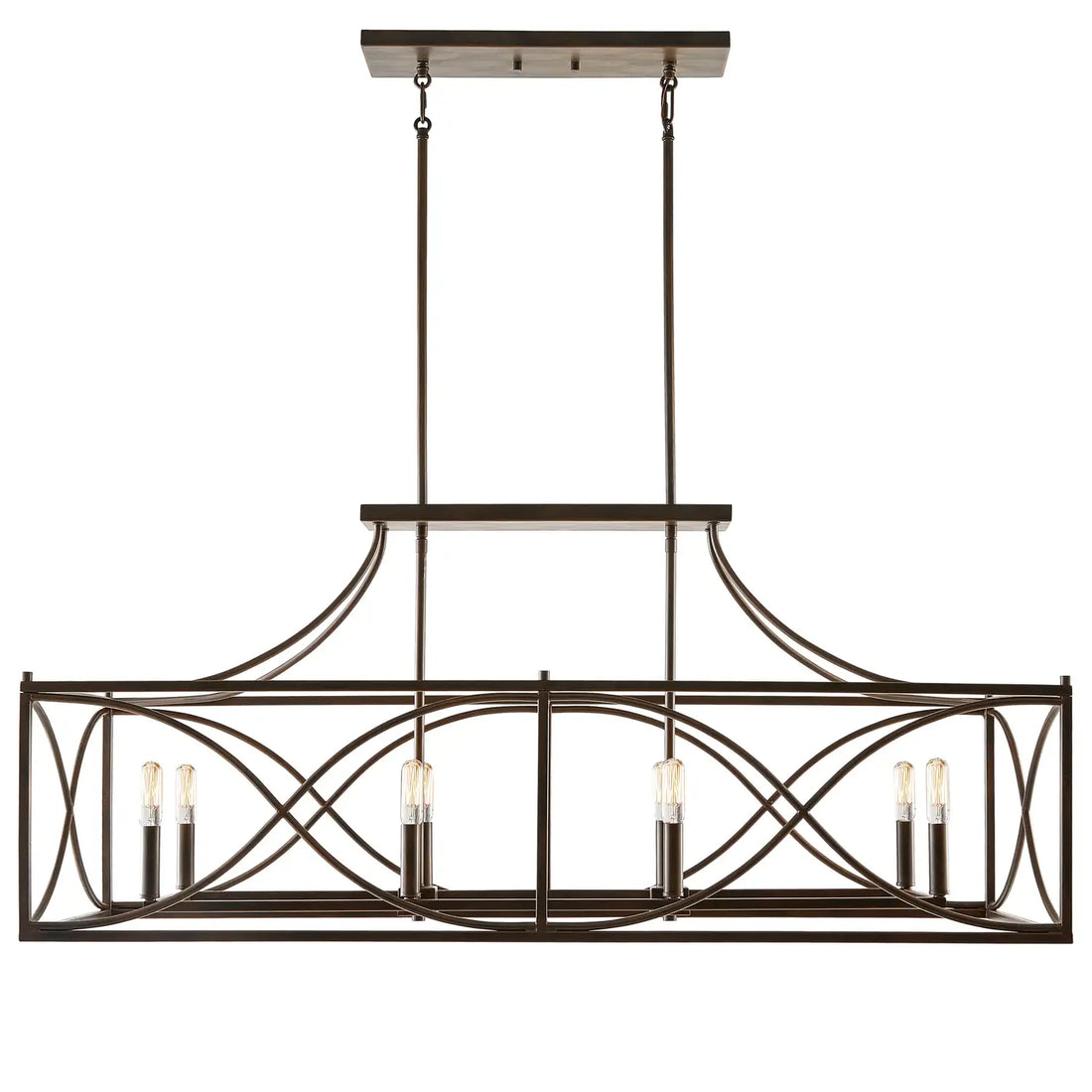 CAPITAL LIGHTING, TYBEE LINEAR CHANDELIER, LINEAR LIGHT