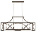 CAPITAL LIGHTING, TYBEE LINEAR CHANDELIER, LINEAR LIGHT