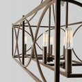 CAPITAL LIGHTING, TYBEE LINEAR CHANDELIER, LINEAR LIGHT