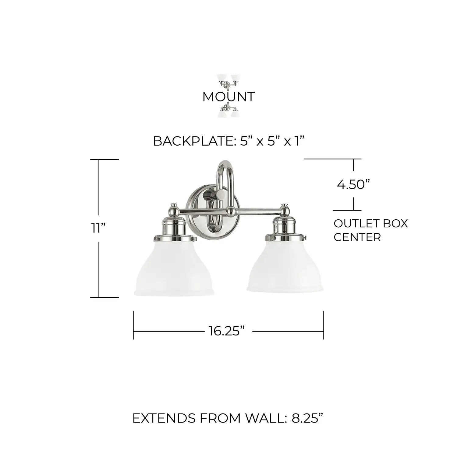 CAPITAL LIGHTING, BAXTER VANITY, VANITY LIGHT