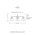 CAPITAL LIGHTING, BAXTER VANITY, VANITY LIGHT