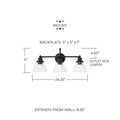 CAPITAL LIGHTING, BAXTER VANITY, VANITY LIGHT