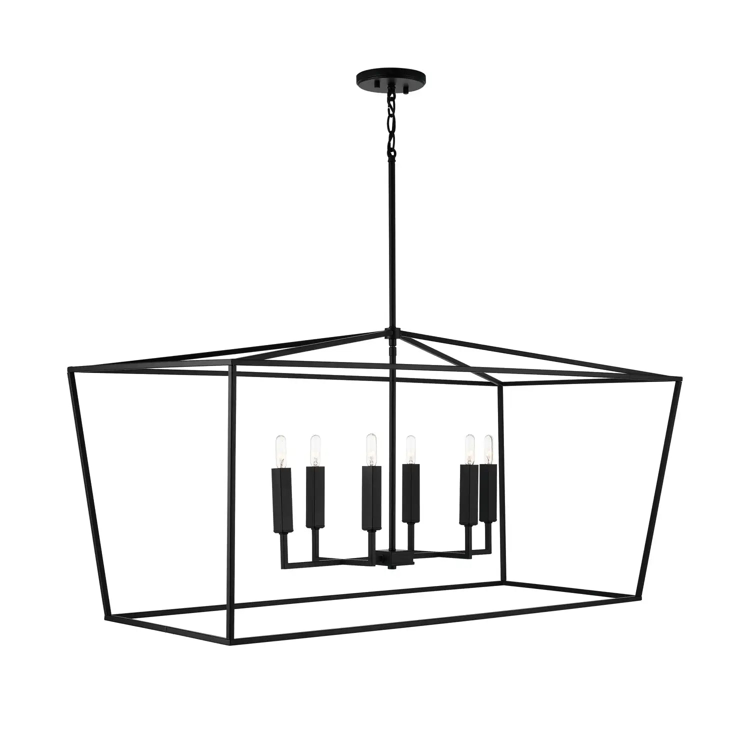 CAPITAL LIGHTING, THEA LINEAR CHANDELIER, LINEAR LIGHT