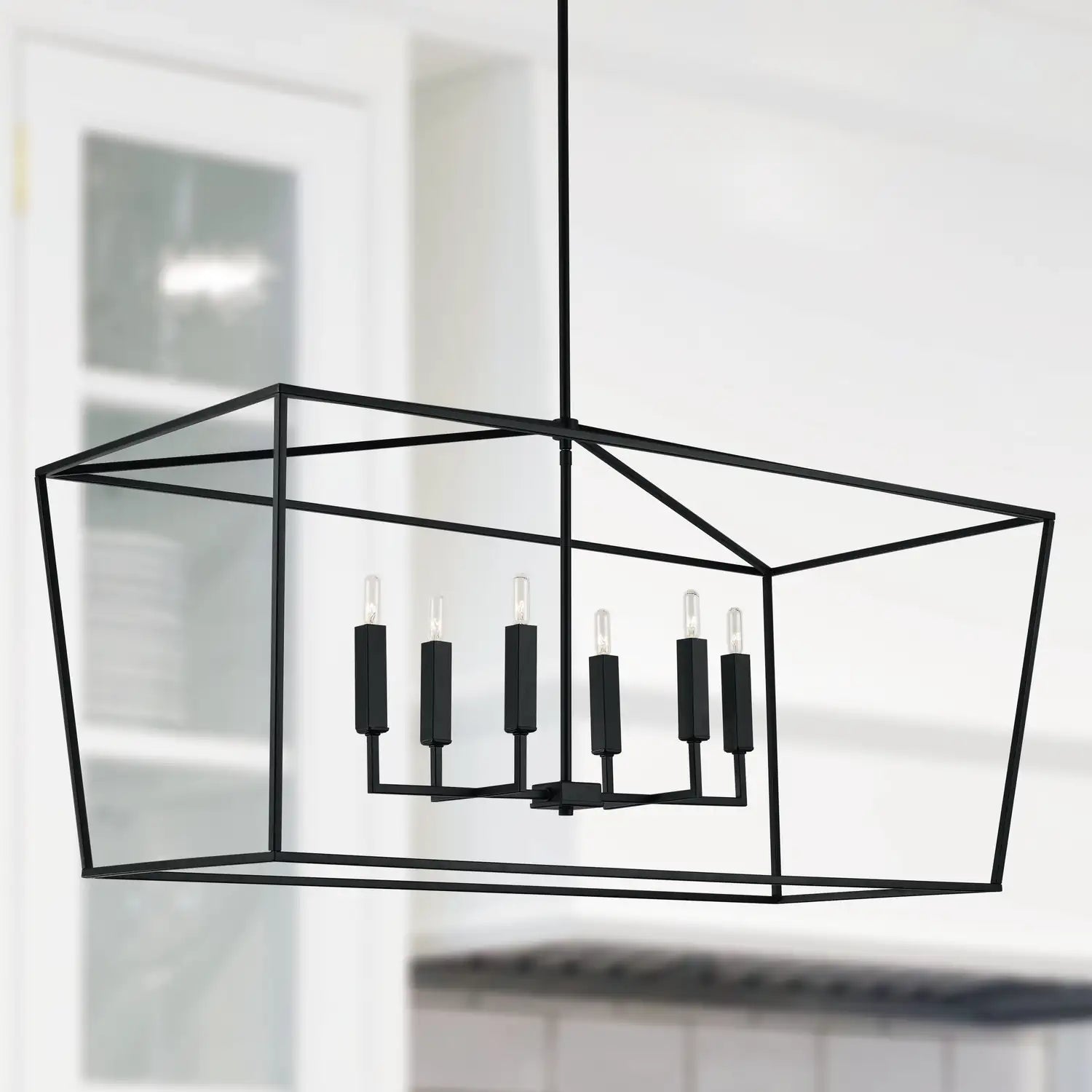 CAPITAL LIGHTING, THEA LINEAR CHANDELIER, LINEAR LIGHT