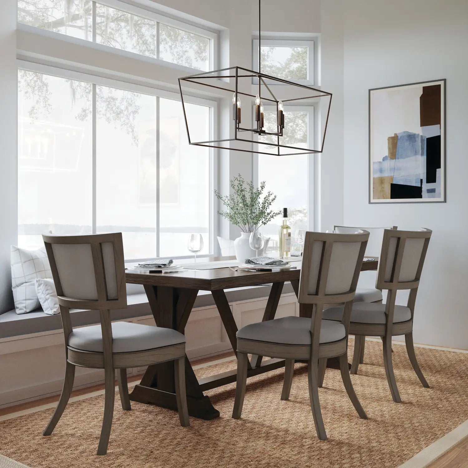 CAPITAL LIGHTING, THEA LINEAR CHANDELIER, LINEAR LIGHT