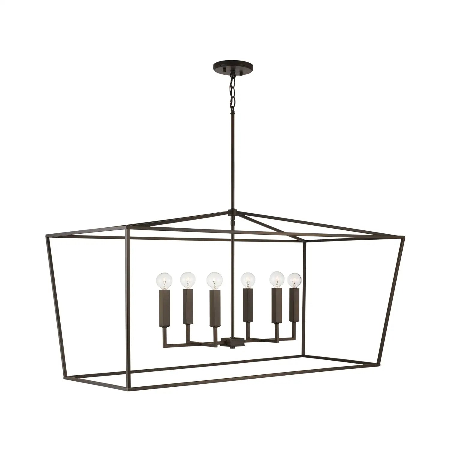 CAPITAL LIGHTING, THEA LINEAR CHANDELIER, LINEAR LIGHT