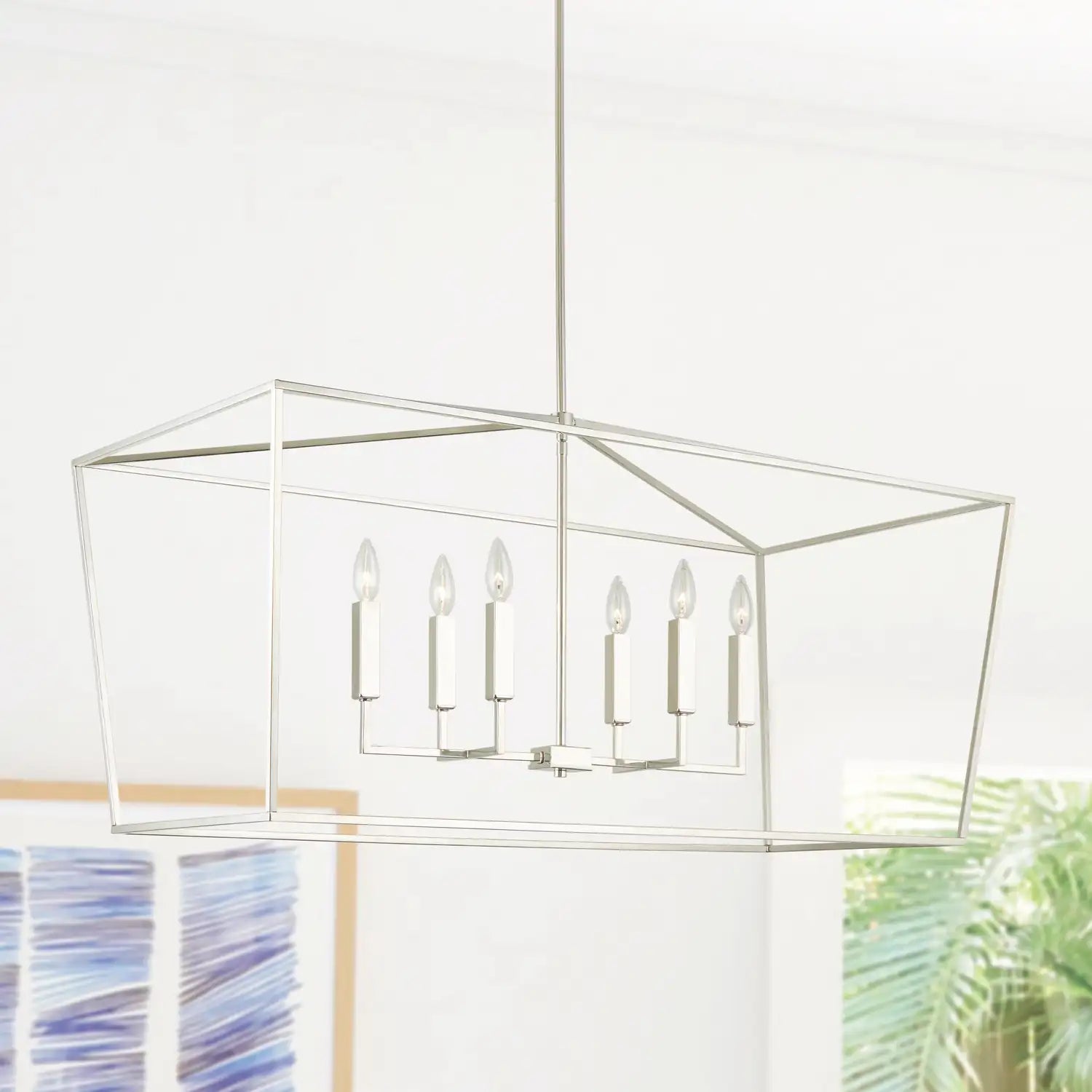 CAPITAL LIGHTING, THEA LINEAR CHANDELIER, LINEAR LIGHT