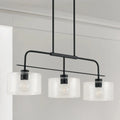 CAPITAL LIGHTING, JAKE LINEAR CHANDELIER, LINEAR LIGHT