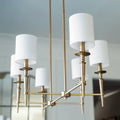 CAPITAL LIGHTING, ABBIE LINEAR CHANDELIER, LINEAR LIGHT