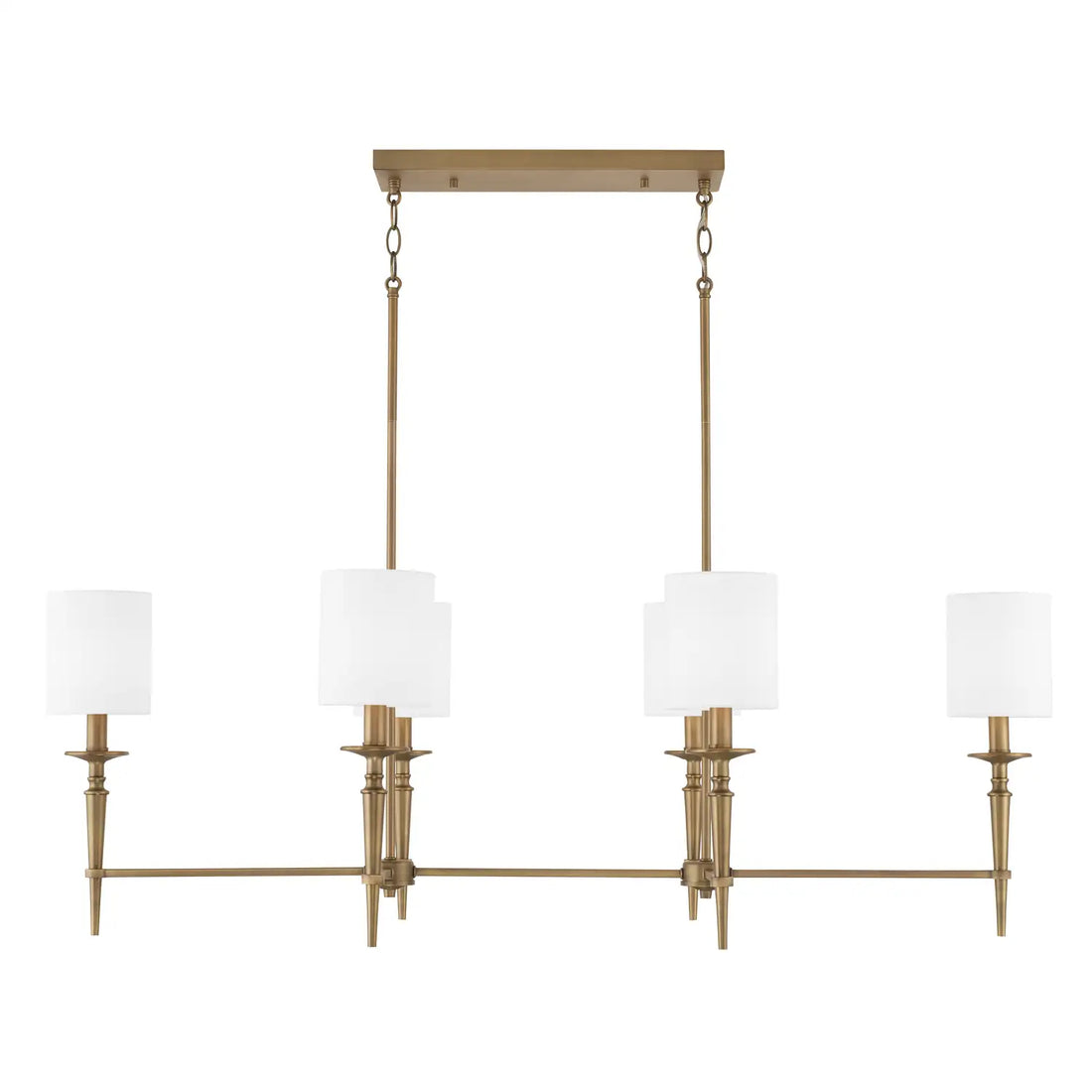 CAPITAL LIGHTING, ABBIE LINEAR CHANDELIER, LINEAR LIGHT