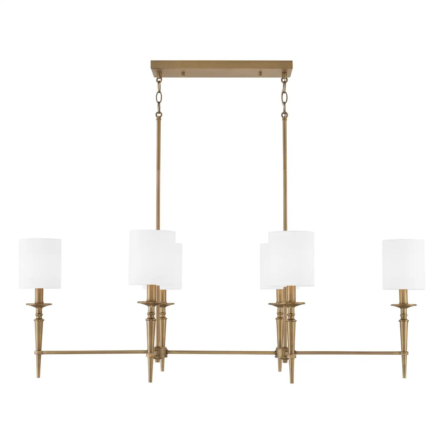 CAPITAL LIGHTING, ABBIE LINEAR CHANDELIER, LINEAR LIGHT