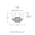 CAPITAL LIGHTING, CADE VANITY, VANITY LIGHT