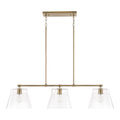 CAPITAL LIGHTING, BAKER LINEAR CHANDELIER, LINEAR LIGHT
