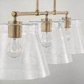 CAPITAL LIGHTING, BAKER LINEAR CHANDELIER, LINEAR LIGHT