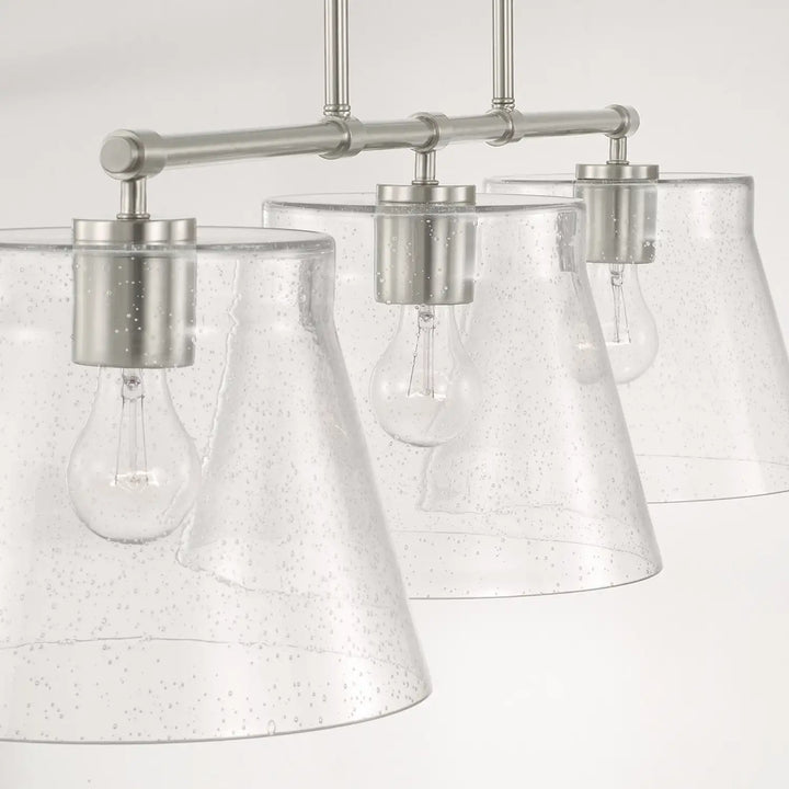 CAPITAL LIGHTING, BAKER LINEAR CHANDELIER, LINEAR LIGHT