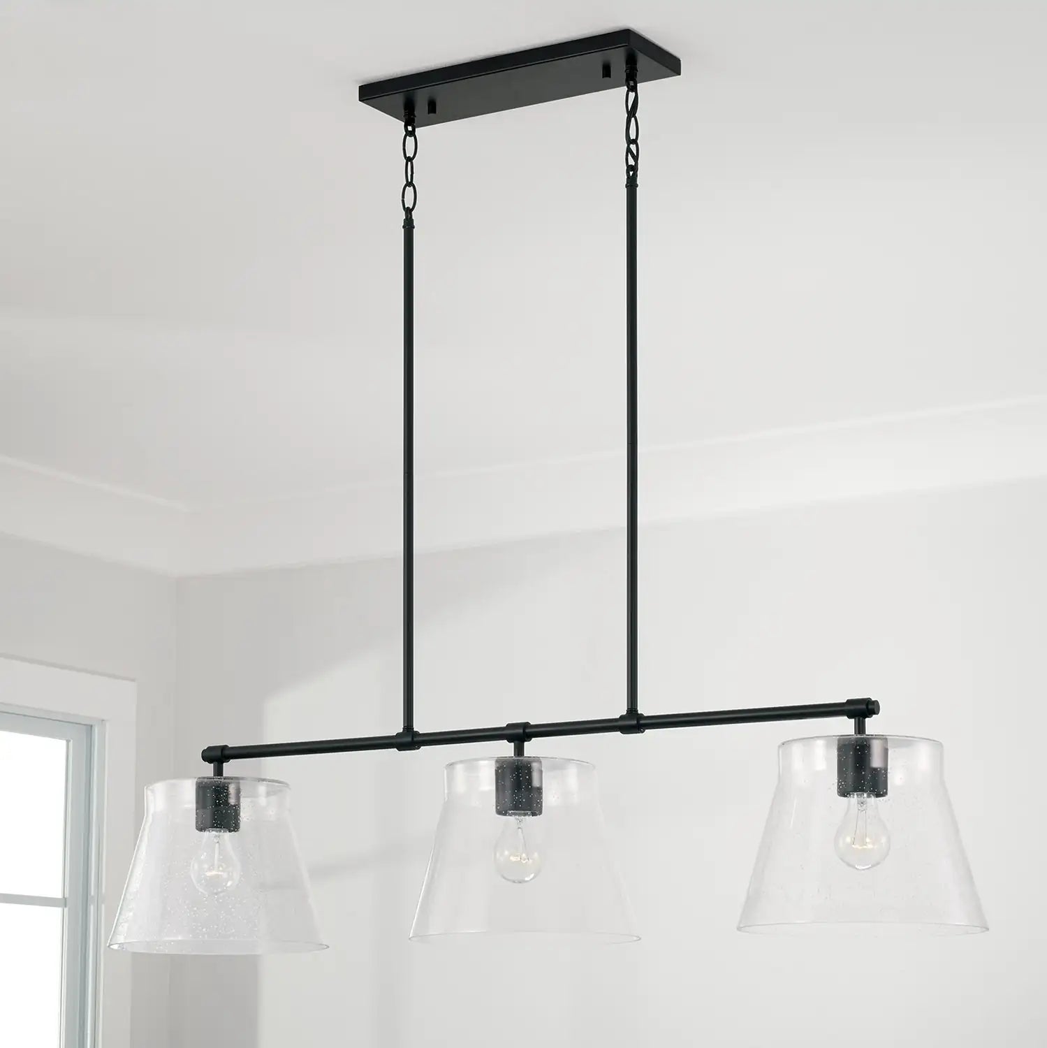 CAPITAL LIGHTING, BAKER LINEAR CHANDELIER, LINEAR LIGHT