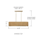 CAPITAL LIGHTING, DONOVAN ISLAND, LINEAR LIGHT