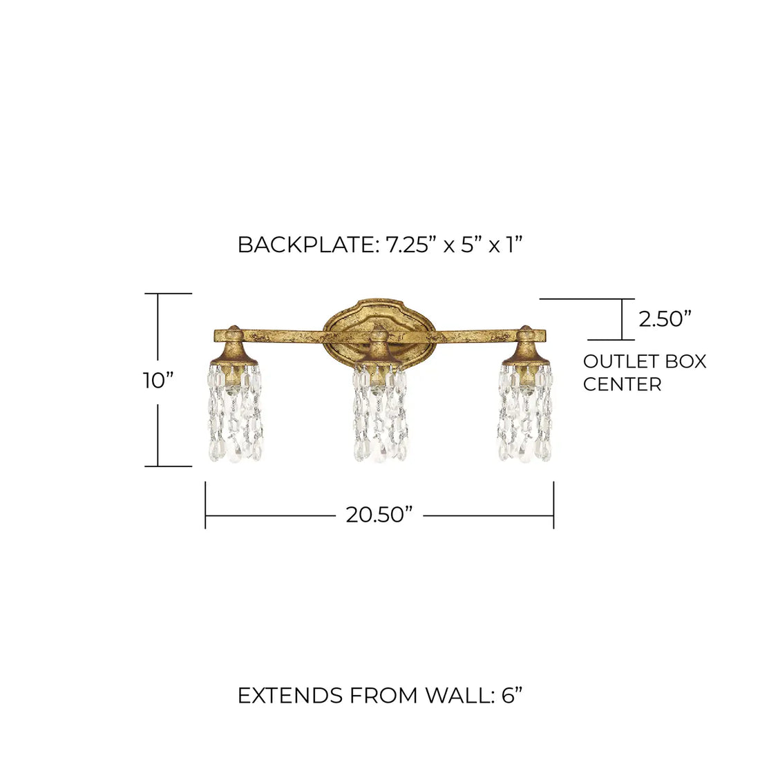 CAPITAL LIGHTING, BLAKELY VANITY, VANITY LIGHT