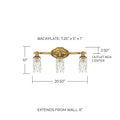 CAPITAL LIGHTING, BLAKELY VANITY, VANITY LIGHT