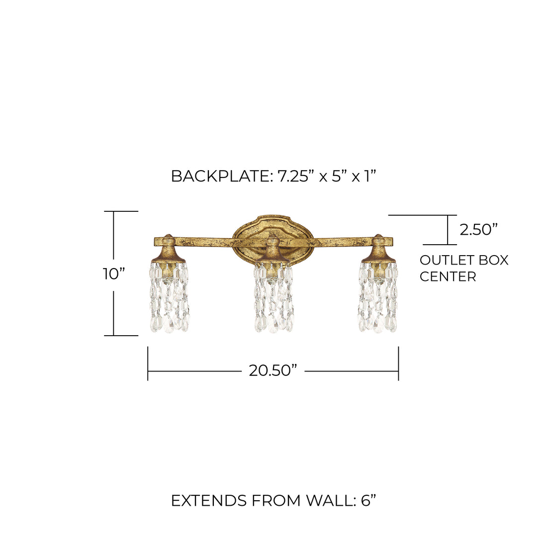CAPITAL LIGHTING, BLAKELY VANITY, VANITY LIGHT