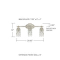 CAPITAL LIGHTING, BLAKELY VANITY, VANITY LIGHT