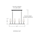 CAPITAL LIGHTING, AVERITT ISLAND, LINEAR LIGHT