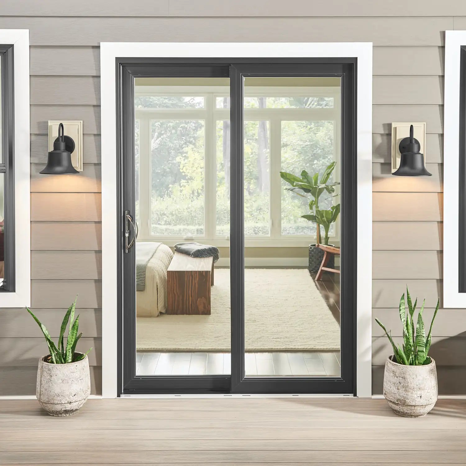 CAPITAL LIGHTING, BROCK OUTDOOR WALL-LANTERN, OUTDOOR WALL LIGHTS