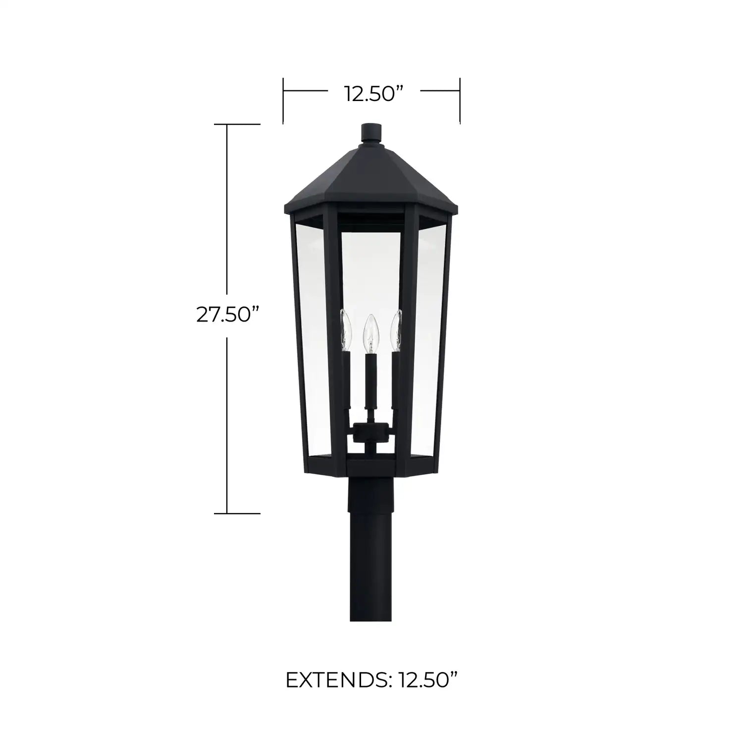 CAPITAL LIGHTING ELLSWORTH OUTDOOR POST-LANTERN - Post