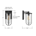 CAPITAL LIGHTING, CORBIN WALL MOUNT, OUTDOOR WALL LIGHTS