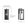 CAPITAL LIGHTING, HUNT WALL MOUNT, OUTDOOR WALL LIGHTS