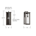 CAPITAL LIGHTING, HUNT WALL MOUNT, OUTDOOR WALL LIGHTS