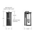 CAPITAL LIGHTING, HUNT WALL MOUNT, OUTDOOR WALL LIGHTS