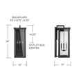 CAPITAL LIGHTING, HUNT WALL MOUNT, OUTDOOR WALL LIGHTS