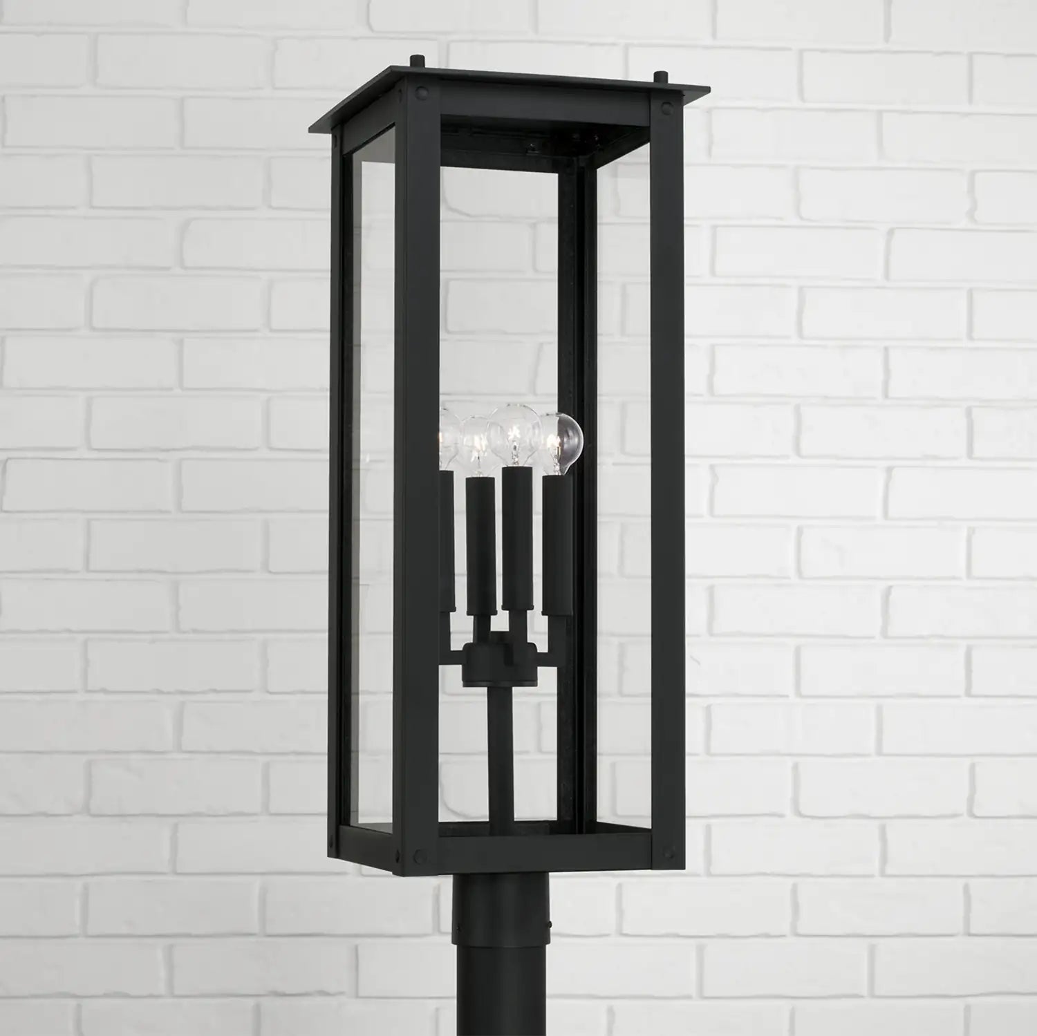 CAPITAL LIGHTING HUNT OUTDOOR POST-LANTERN - Post