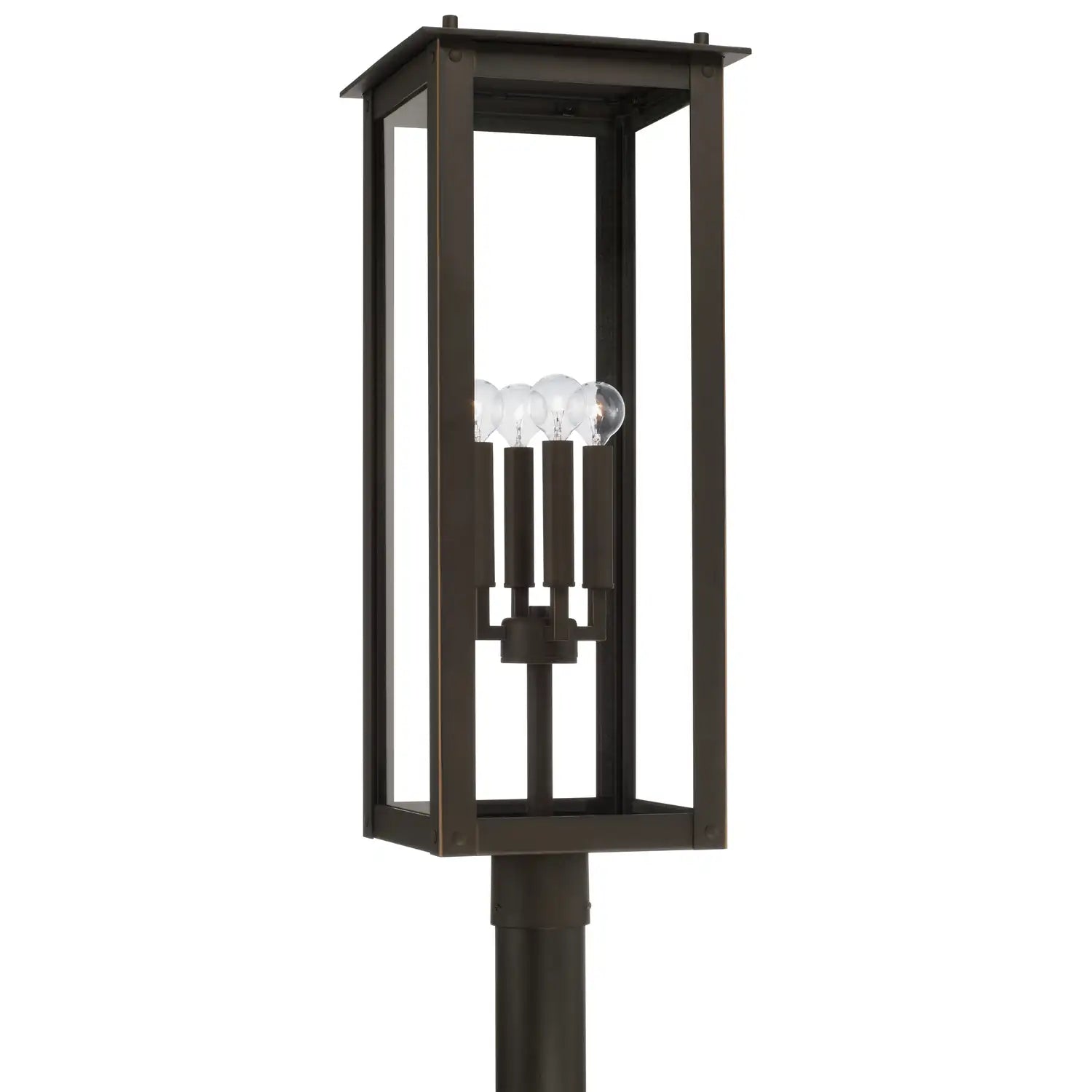 CAPITAL LIGHTING HUNT OUTDOOR POST-LANTERN - Post