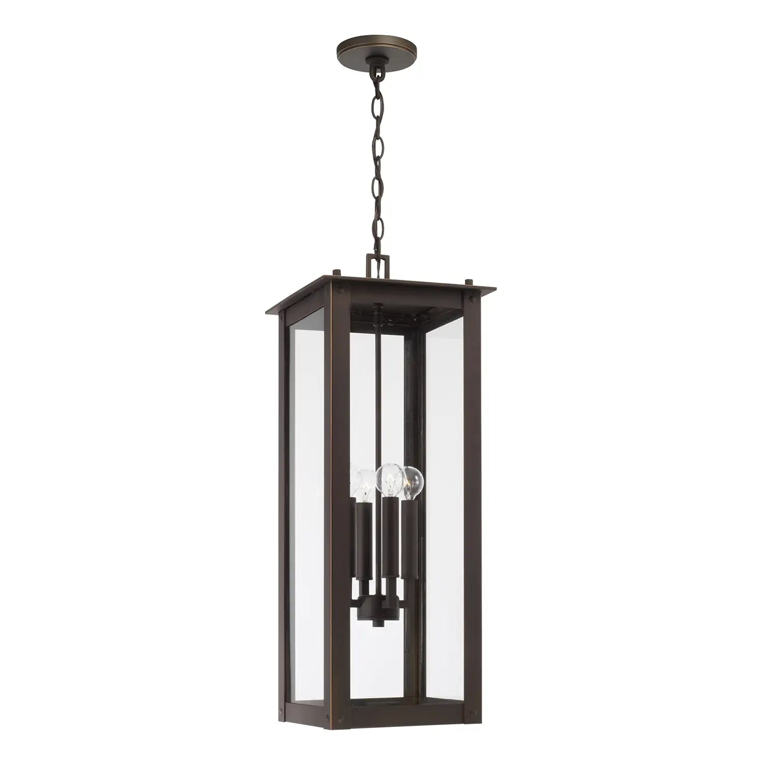 CAPITAL LIGHTING, HUNT OUTDOOR HANGING-LANTERN, OUTDOOR CEILING LIGHT