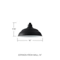 CAPITAL LIGHTING, RLM OUTDOOR WALL-LANTERN, OUTDOOR WALL LIGHTS