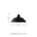 CAPITAL LIGHTING, RLM OUTDOOR WALL-LANTERN, OUTDOOR WALL LIGHTS