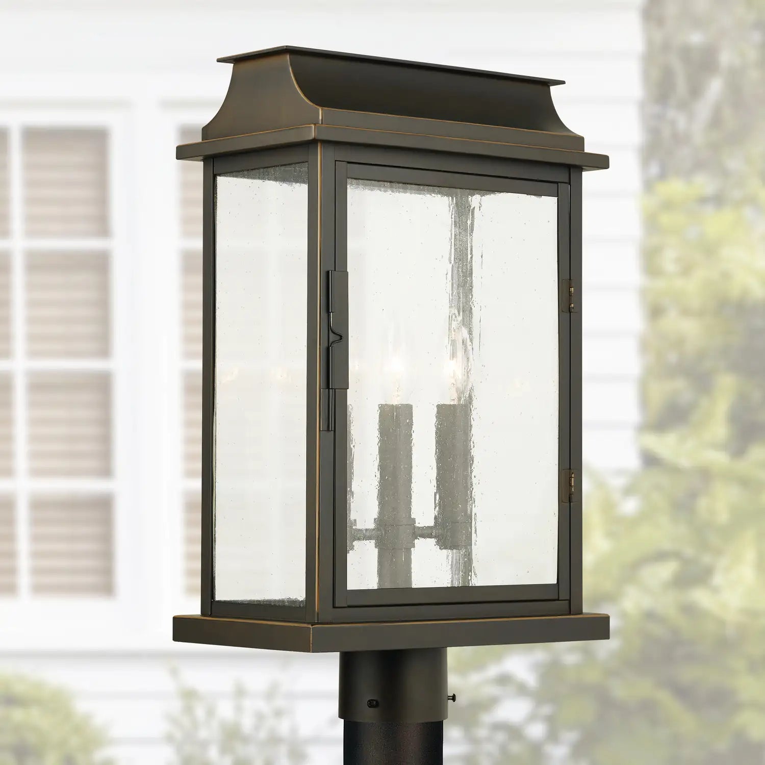 CAPITAL LIGHTING BOLTON OUTDOOR POST-LANTERN - Post