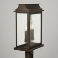 CAPITAL LIGHTING BOLTON OUTDOOR POST-LANTERN - Post