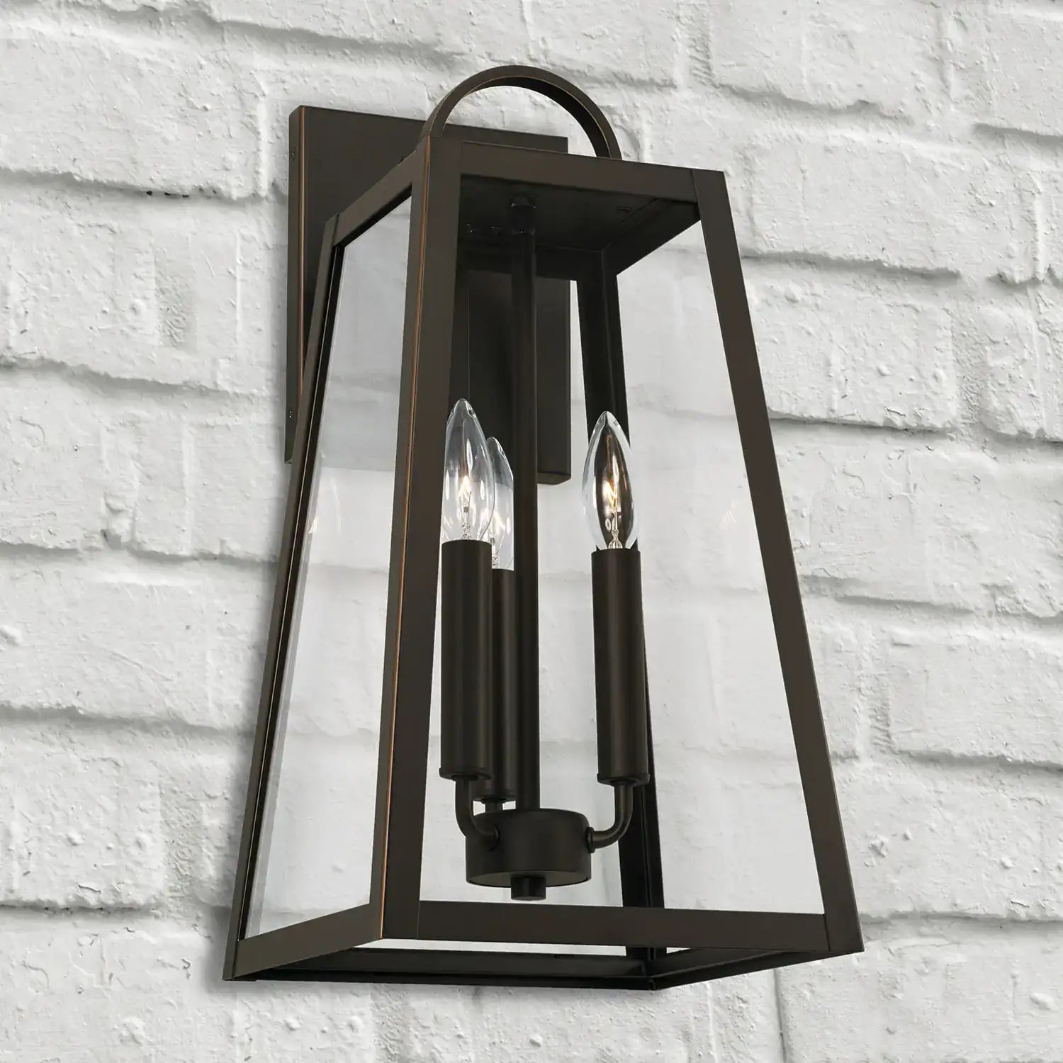 CAPITAL LIGHTING, LEIGHTON OUTDOOR WALL-LANTERN, OUTDOOR WALL LIGHTS